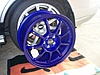OZ Alleggerita HLT(Blue Painted) wheels!